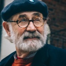 close-up of male lecturer